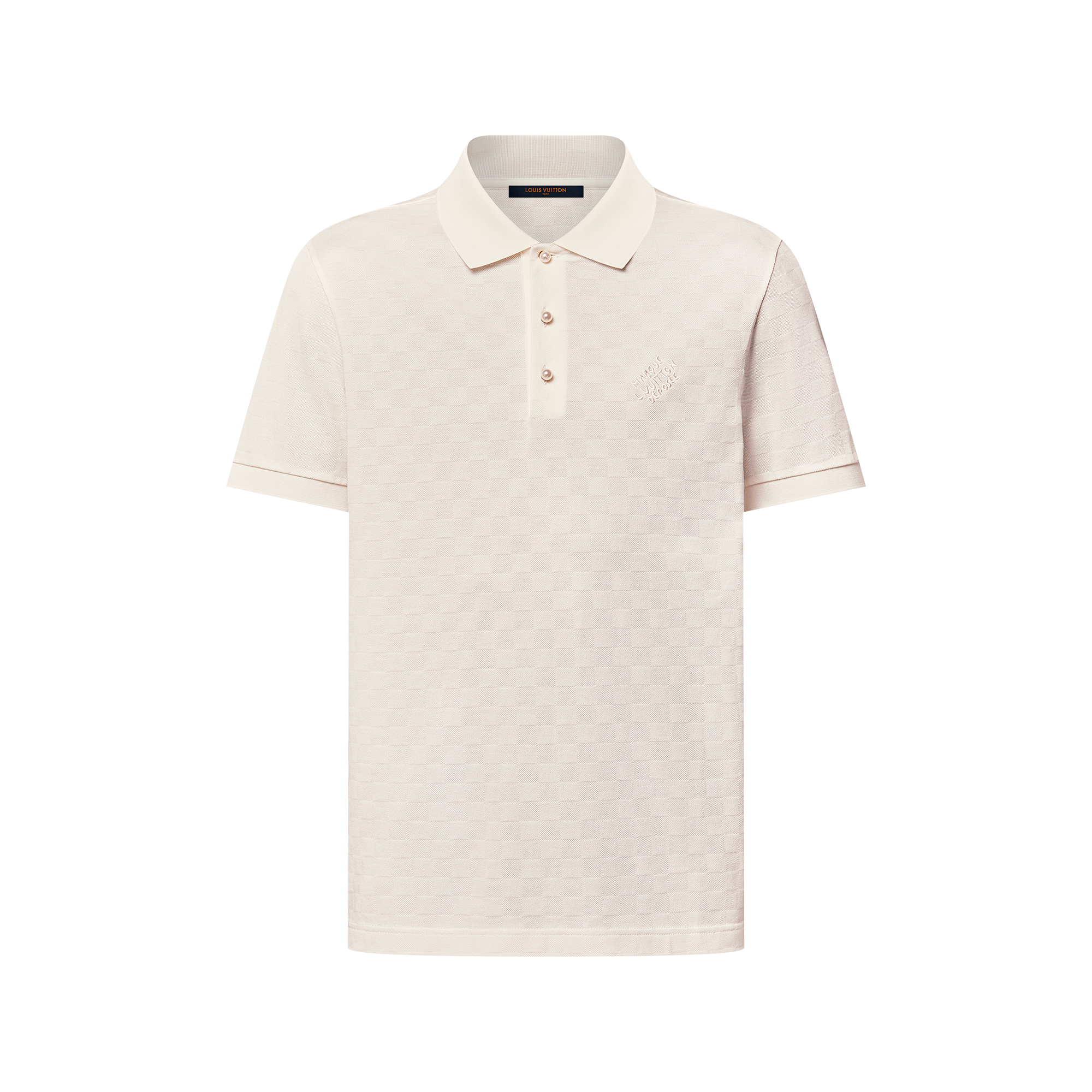 LOUIS VUITTON ポロシャツ Damier Signature Polo Shirt - New - For Men | LOUIS VUITTON ®